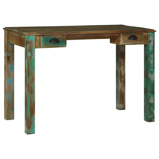 Secretária de Escrita com Gaveta Castanho 112 x 55 x 76 cm