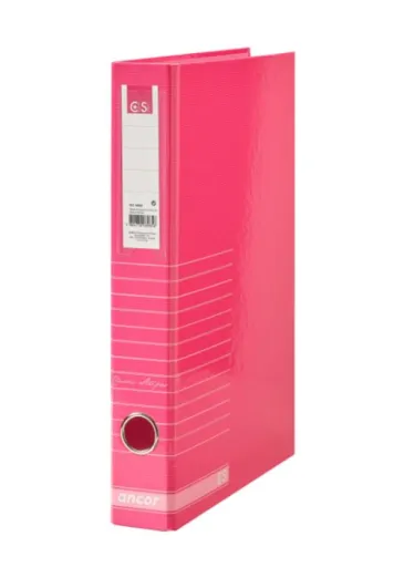 Pasta Arquivo Ancor Lombada Estreita Moda Rosa Riscas 4010 Classic Stripes