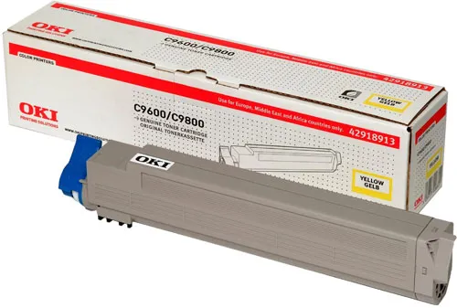 Toner OKI Amarelo 42918913