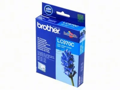 Tinteiro Brother Compatível Azul LC970C