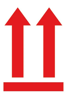 Rolo de Etiquetas Autocolantes Posição Vertical (Setas)  90x130 mm Apli