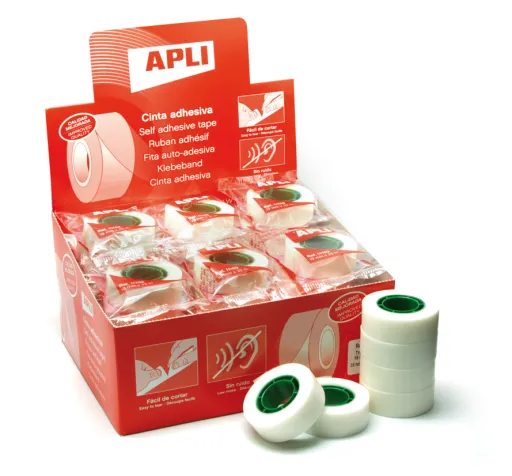 Fita Cola Invisível 19mm x 33m – Apli