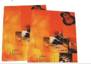 Caderno de Música A5 20 Folhas - 4School