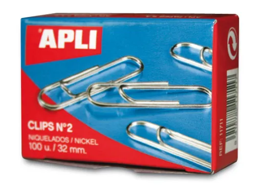 Clips Níquel Nº3 40mm - Organização com Elegância