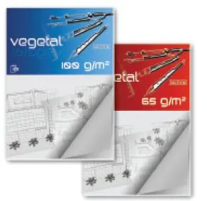 Bloco Papel Vegetal A4 65 g - 4 SCHOOL