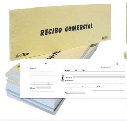 Livro de Recibo Comercial