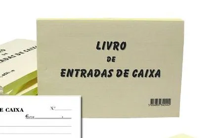 Livro de Entradas de Caixa 100 Folhas