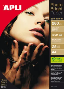 Papel Fotográfico Premium A4 para Impressões Brilhantes