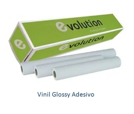 Rolo Vinil Fotográfico 1524mmx20m Adesivo Evolution ( Glossy )
