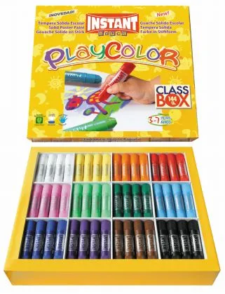 Guache Sólido Box Class 144 Un. PlayColor - PlayColor