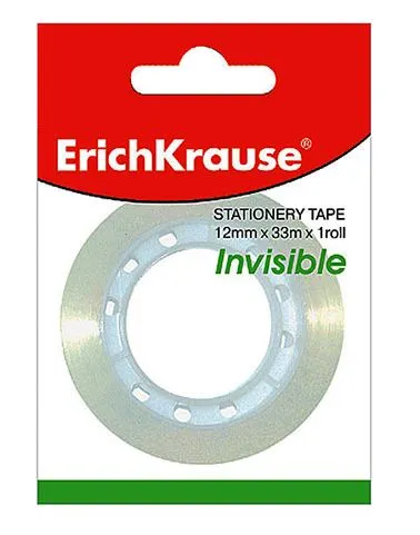 Fita Cola Invisível 33m x 12mm – ErichKrause