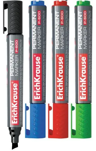 Marcador Permanente P-500 Preto - ErichKrause