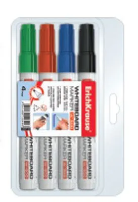Marcador para Quadro Branco W-500 4 Cores – ErichKrause