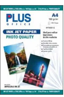 Papel Fotográfico Plus A4 2880dpi 100G 100Fls