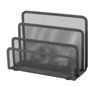 Porta Cartas Prateado 175 x 135 x 80mm
