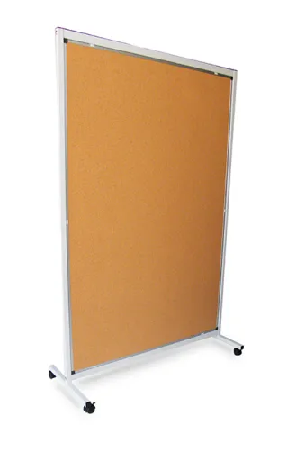 Biombos com Rodas 180x120cm Cortiça