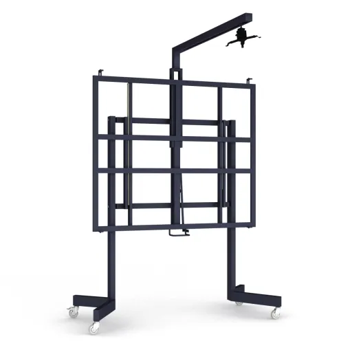 Suporte com Rodas e Braço para Quadros Interactivos Up & Down (Ajuste Manual)