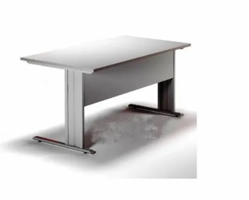 Secretária de Escritório 1600x650 mm Individual com Painel – Única