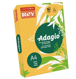 Papel Cor Suave Ouro A4 80Grs - 500 Folhas