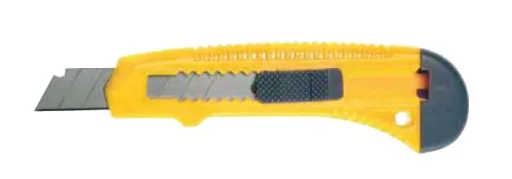 Faca Metálica 18mm com Bloqueador para Uso Intensivo