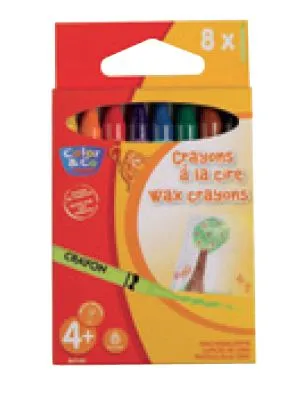 Lápis de Cera 16 Cores 8mm – Lefranc Bourgeois