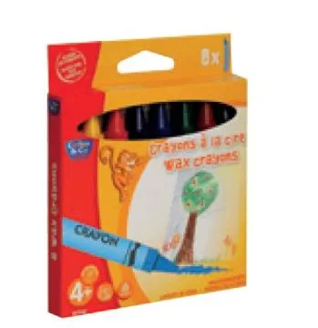 Lápis de Cera 8 Cores 14mm – Lefranc Bourgeois