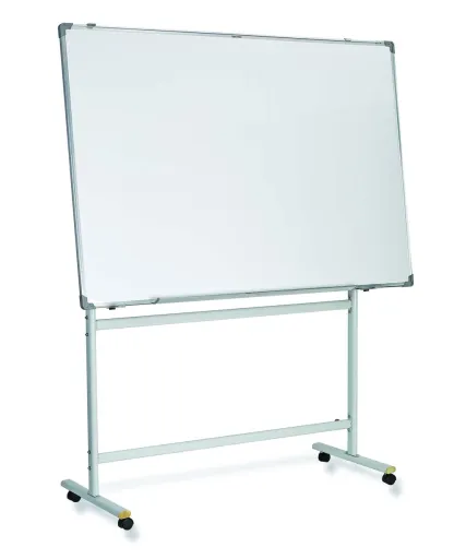 Bi-Office – Quadro Branco Porcelana 90x120cm com Rodas e Cavalete