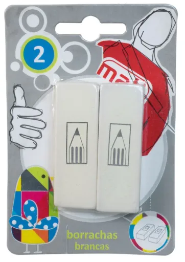 Borracha Branca Mab – Pack 2 Unidades - Mab