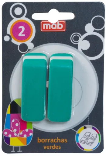 Borracha Verde Mab – Pack 2 Unidades - Mab