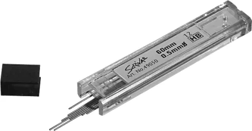 Minas para Lapiseiras 0.7 HB - SCRIVA