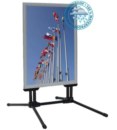 Suportes Expositor P/ Poster Swingpro B2 500x700mm Cinza