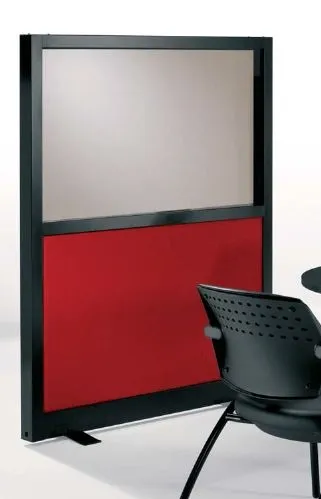 Biombo Vidro / Tecido 1560x800x70 mm - Ind