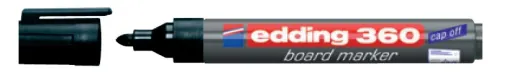 Marcador para Quadro Branco Preto 360 – Edding