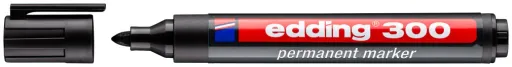 Marcador Permanente Edding 300 Preto – Edding