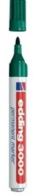 Marcador Permanente Edding 3000 Verde  Edding