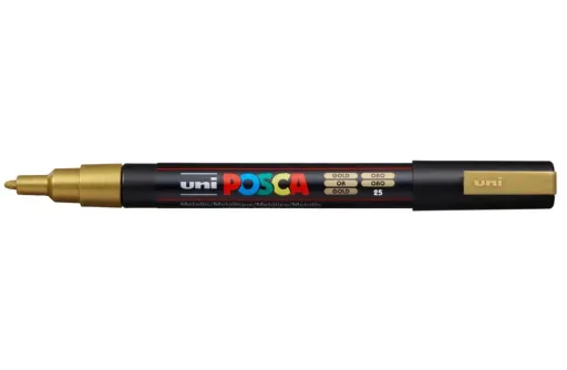 Marcador Uni Posca PC-3M Dourado – Uni