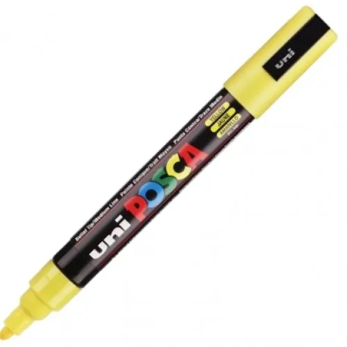 Marcador Uni Posca PC-5M Amarelo – Uni