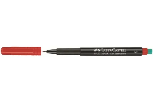 Marcador Permanente OHP 0,4 mm Vermelho – Faber-Castell