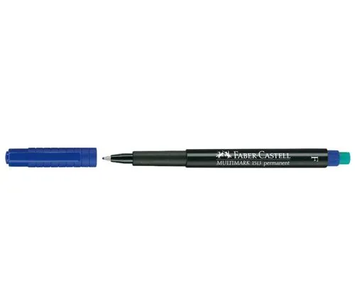 Marcador Permanente OHP 0,6 mm Azul – Faber-Castell