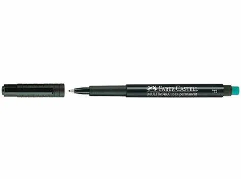 Marcador Permanente OHP 0,6 mm Preto – Faber-Castell