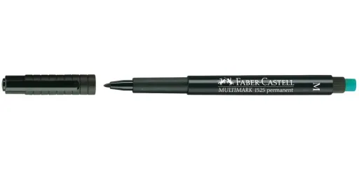 Marcador Permanente Faber-Castell OHP 1 mm Preto – Faber-Castell