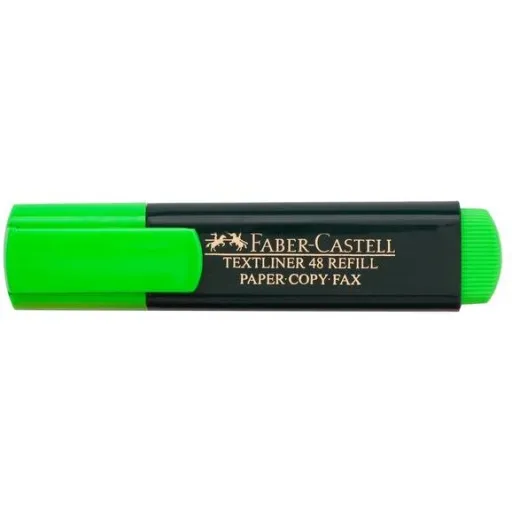 Marcador Fluorescente Textliner 48 Verde - Faber Castell