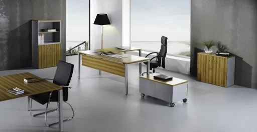Secretária de Escritório 1200x650x740mm com Alonga - Better