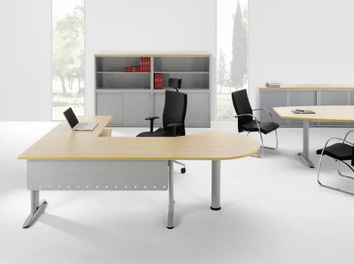 Secretária de Escritório 800x650x740mm com Alonga - Best