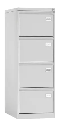 Arquivo de Escritório com 4 Gavetas 1320x460x768mm – IND