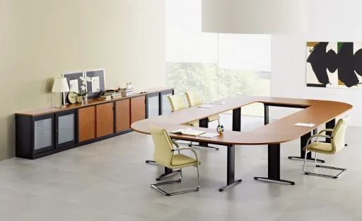 Mesa de Reunião Modular 1200x650x740 mm (por Secretária) - Best