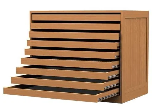 Móvel de Arquivo Horizontal para Desenhos 9 Gavetas A1