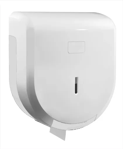 Dispensador de Papel Higiénico Jumbo Plástico Branco
