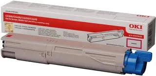 Toner OKI Compatível Magenta 43459434 (3300/3400)