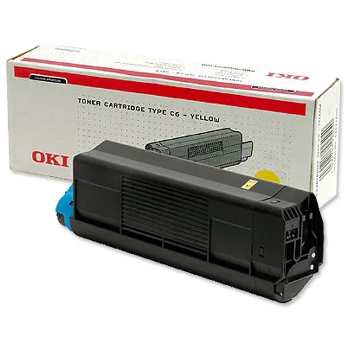 Toner Compatível OKI Amarelo 42127405